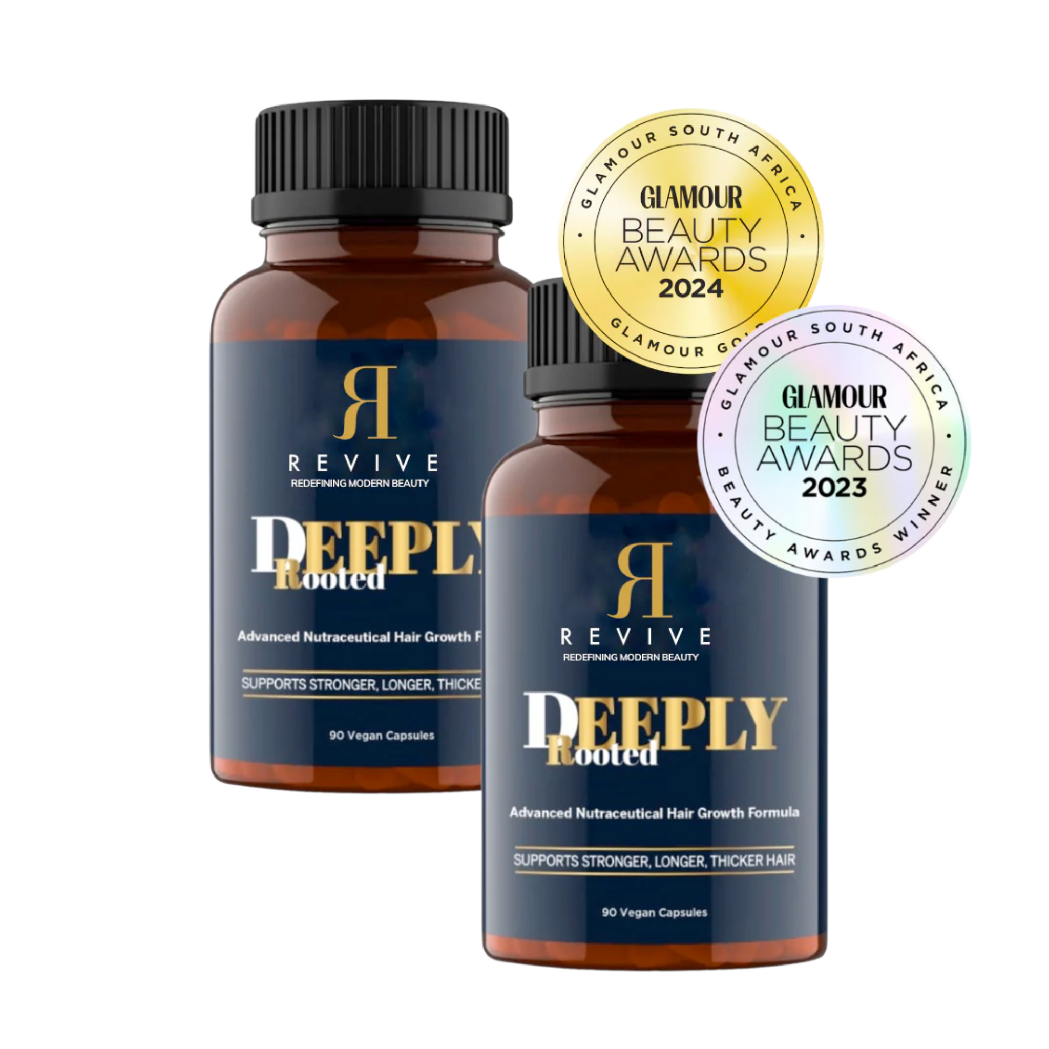 Deep Root Supplement DEEPLY ROOTED DUO - Advanced Nutraceutical Hair Growth Formula ...
