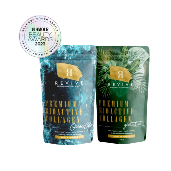 DUO COMBO - Oceanglo and Glotrition  Marine and Bovine Collagen Peptides – Unflavoured