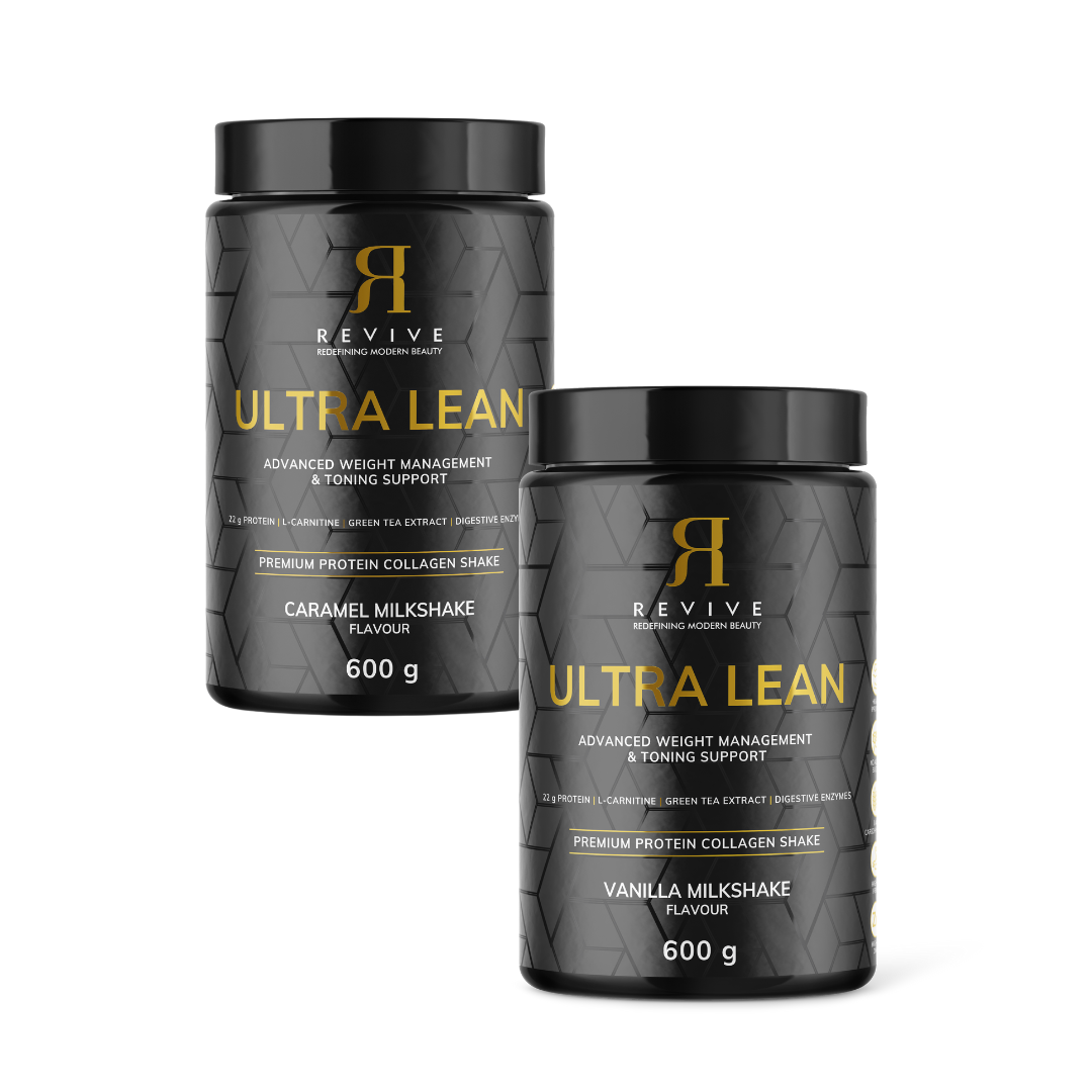  Ultra Lean duo delight: Vanilla ultra lean + caramel ultra lean
